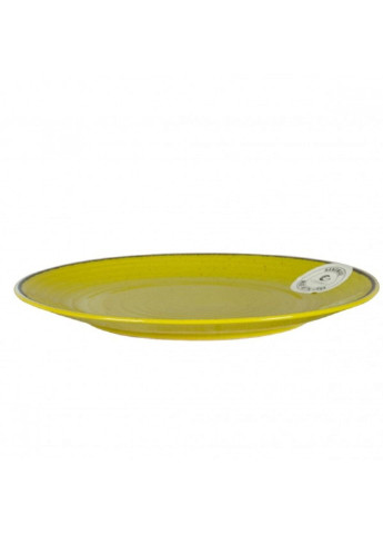 Тарілка підставна Spiral I3070S-G140 26 см жовта Cesiro (253543412)