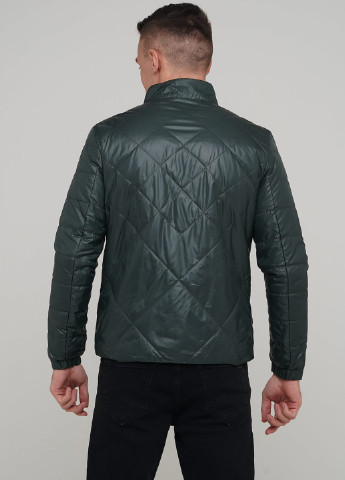 Темно-зелена демісезонна куртка Trend Collection