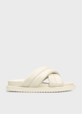 Белые шлепанцы PRPY