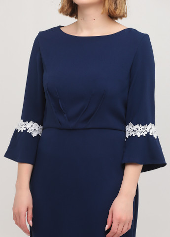 Темно-синя сукня Paper Dolls однотонна