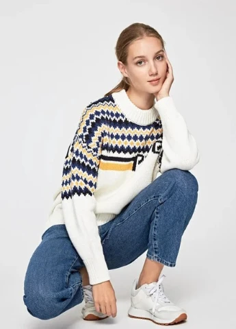 Комбінований демісезонний светр Pepe Jeans