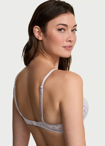 Сиреневый корбей бюстгальтер Victoria's Secret с косточками полиамид