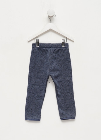 Серо-голубые кэжуал демисезонные зауженные брюки H&M
