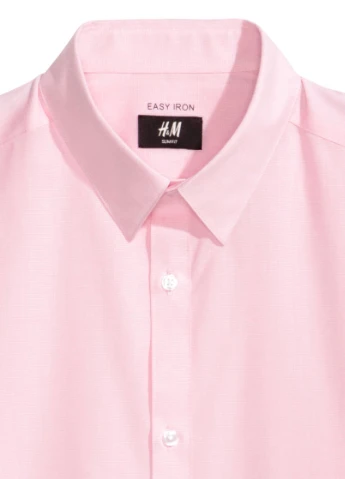 Розовая рубашка H&M