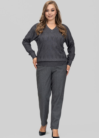 Графитовый демисезонный пуловер пуловер A'll Posa