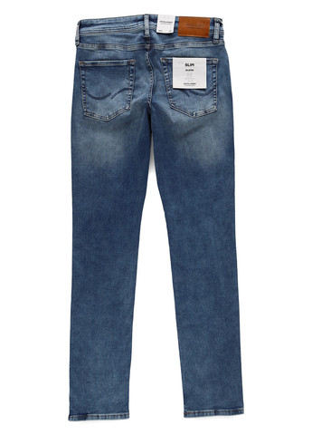 Синие демисезонные прямые джинсы Jack & Jones
