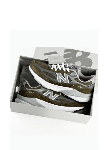 Хакі кросівки u990og6 демісезон New Balance 990v6 MiUSA