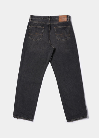 Черные демисезонные прямые джинсы Colin's