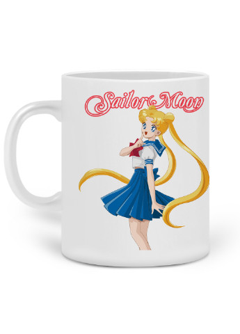 Кружка Сейлор Мун (Sailor Moon) 330 мл горнятко керамічне (20259-2928) MobiPrint (224806183)