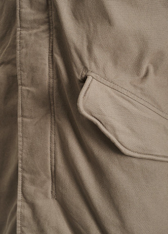 Темно-бежева демісезонна куртка JACK&JONES