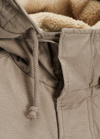 Темно-бежева демісезонна куртка JACK&JONES