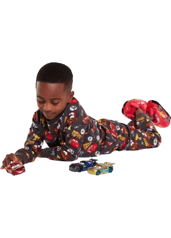 Набір автомобілів Тачки Store Official Pixar Cars Pullback Lightning McQueen, Jackson Storm and Cruz Ramirez Disney (255665674)