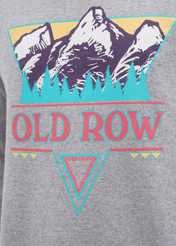 Серый свитшот Gildan рисунок без декора (305788371)