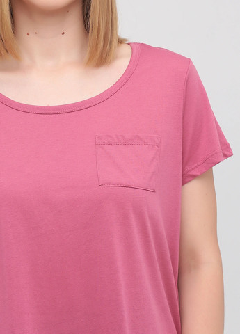 Темно-розовая летняя футболка Studio 1886