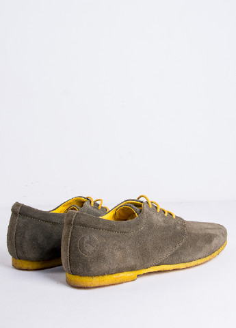 Серо-коричневые кэжуал туфли El Ganso на шнурках