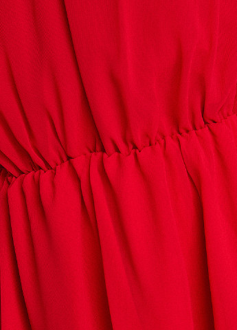 Червона кежуал сукня з відкритою спиною KOTON однотонна