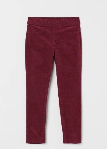 Светло-красные брюки H&M