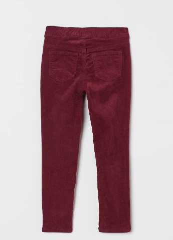 Светло-красные брюки H&M