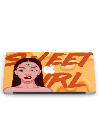 Чохол пластиковий для Apple MacBook Pro Retina 15 A1398 Солодка дівчинка (Sweet girl) (6353-1634) MobiPrint (218347808)