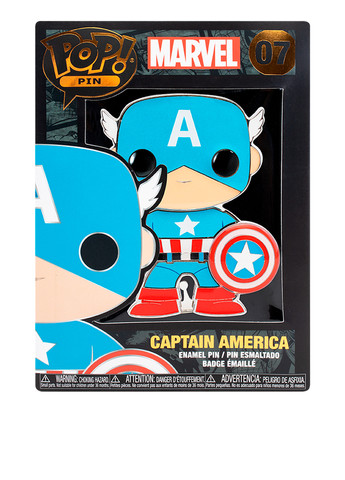 Пін Капітан Америка, 10 см Funko (260600891)