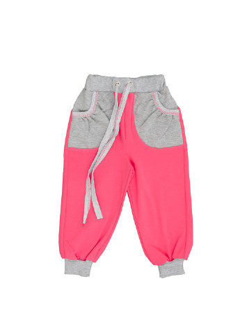 Розовые спортивные демисезонные брюки NEL