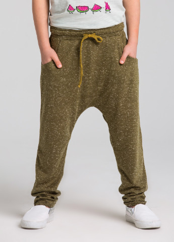 Зеленые кэжуал летние брюки Yumster