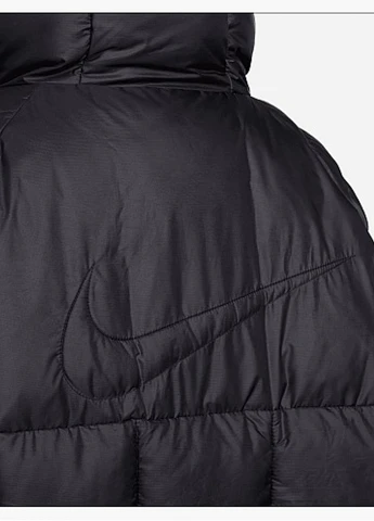 Черная демисезонная куртка Nike W NSW ESSNTL PRIMA PUFFER
