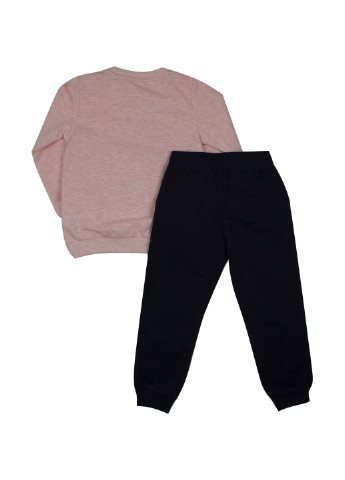 Розовый демисезонный костюм (свитшот, брюки) Breeze
