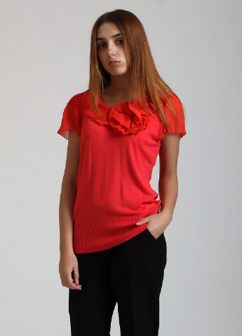 Красная летняя блуза Color Slava
