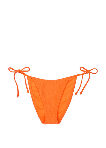 Оранжевые купальные трусики-плавки однотонные Victoria's Secret