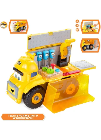 Машинка Junior Crew Fix-It Phillip Веселая мастерская (82460) Cat (255254744)