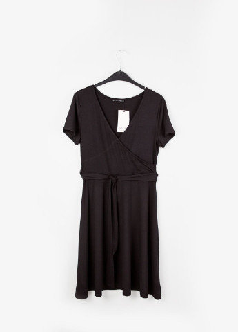 Черное кэжуал платье Orsay однотонное