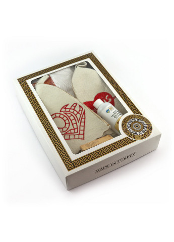 Подарунковий комплект для сауни Love is, парний 6 предметів Luxyart (219981561)