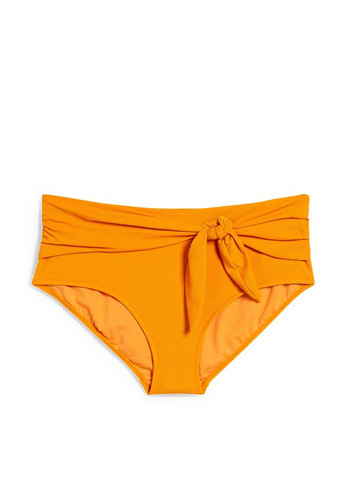 Оранжевые купальные трусики однотонные C&A