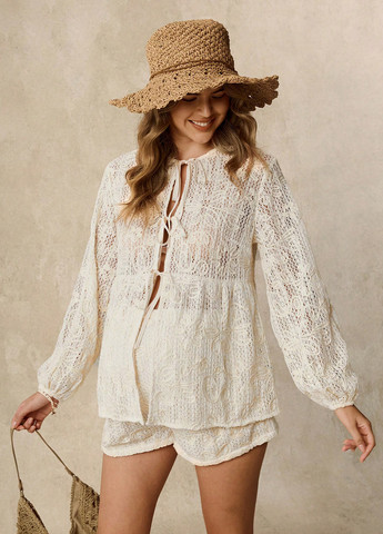 Костюм (блуза, шорти) SHEIN (366512604)