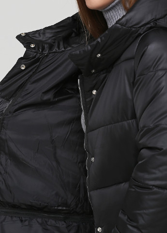 Черная зимняя куртка Q.X.Q.YU