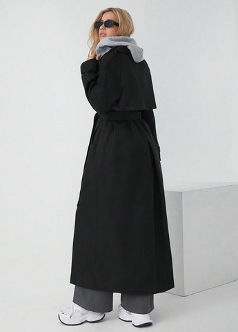 Плащ SHEIN на пуговицах демисезон (341532642)