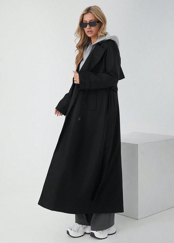 Плащ SHEIN на пуговицах демисезон (341532642)