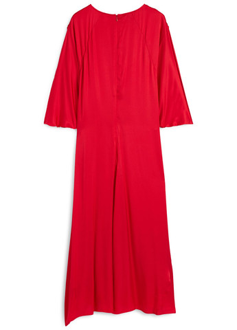 Червона кежуал сукня а-силует C&A однотонна