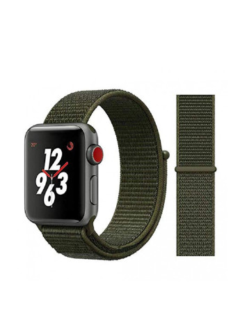 Ремінець для смарт-годин для Apple Watch 42/44 Series 1,2,3 Нейлоновий Cargo Khaki XoKo для apple watch 42/44 series 1,2,3 нейлоновый cargo khaki (156223631)