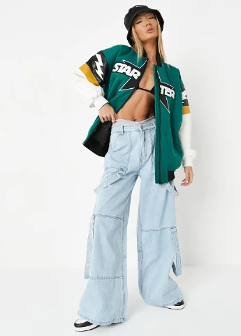 Бомбер Missguided на молнии (276135092)