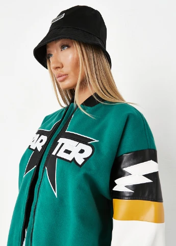 Бомбер Missguided на молнии (276135092)