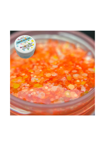 Гель-лак для маникюра декоративный Confetti №08, 25 г Izzy (363030547)