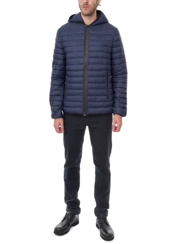 Синяя зимняя куртка Trussardi Jeans