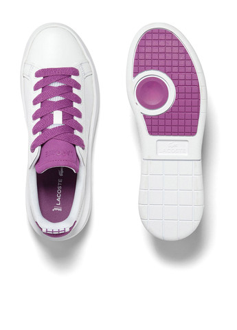 Белые кеды Lacoste