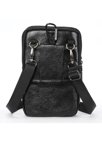 Кожаная поясная сумка 11,5х18,5х4 см Vintage (242187961)