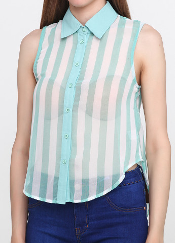 Мятная блуза BLVD