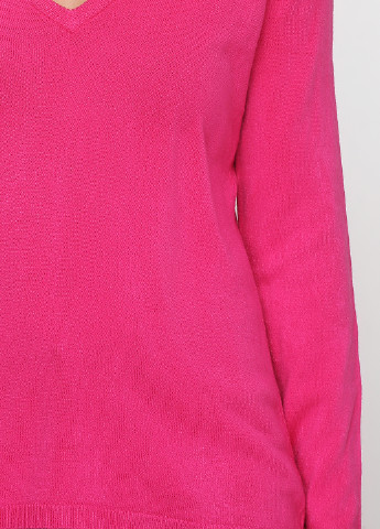 Розовый демисезонный пуловер пуловер New York & Company