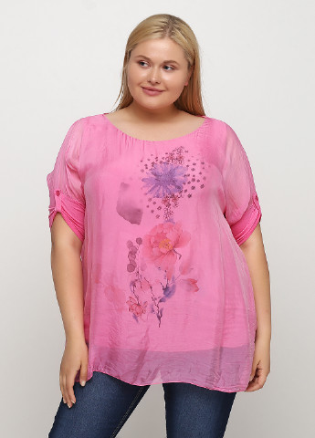 Рожева літня блуза Made in Italy