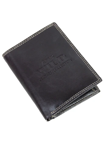 Мужское кожаное портмоне 12,5х10х2,5 см Always Wild (252126896)